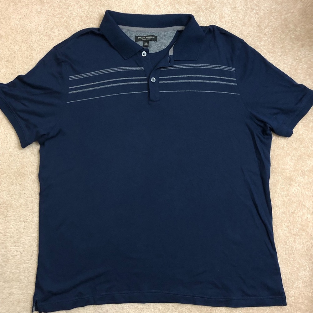 Men’s Banana Republic Polo - Luxury Soft - Navy